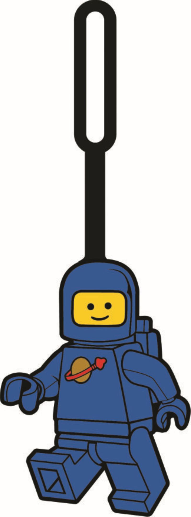LEGO Bag and Luggage Tags Spaceman Bag Tag Blue (5008987-1)
