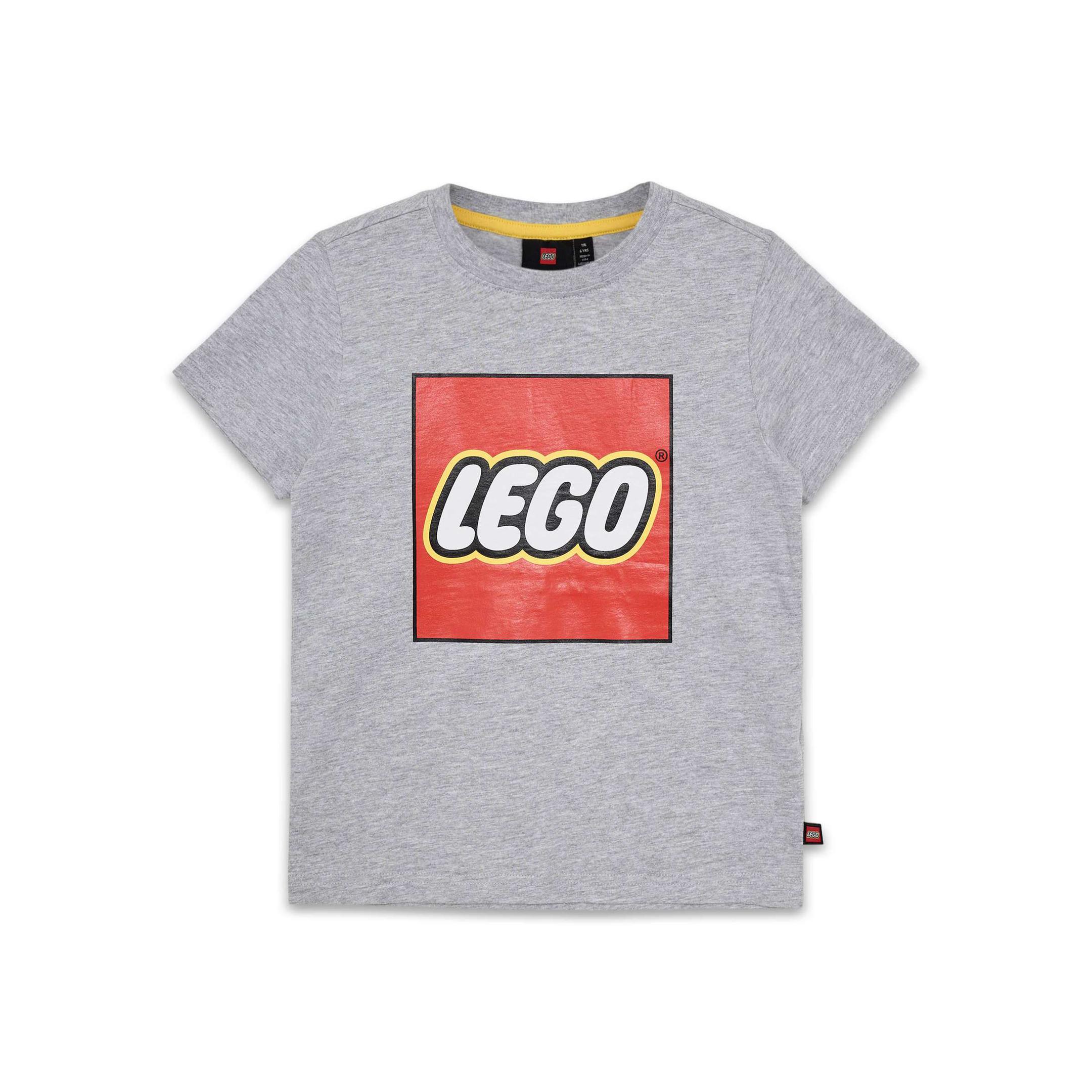 LEGO Gear Kids' Short Sleeve Logo T-Shirt – Gray Mélange (5009092-1)