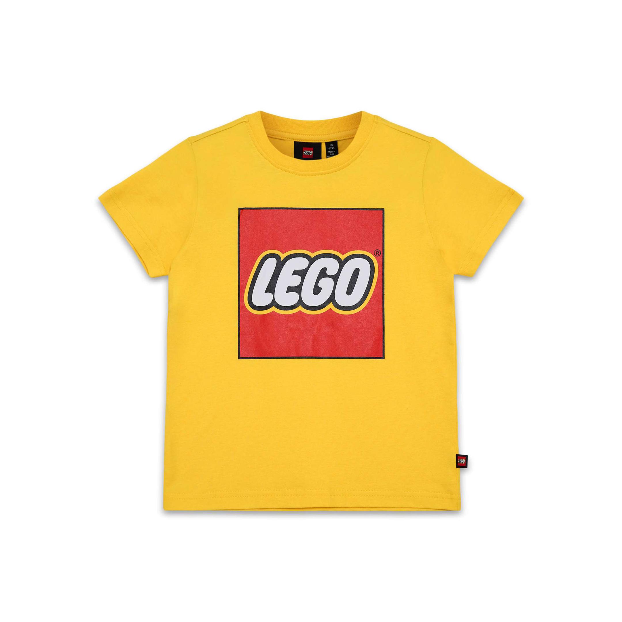 LEGO Gear Kids' Short Sleeve Logo T-Shirt – Yellow (5009094-1)