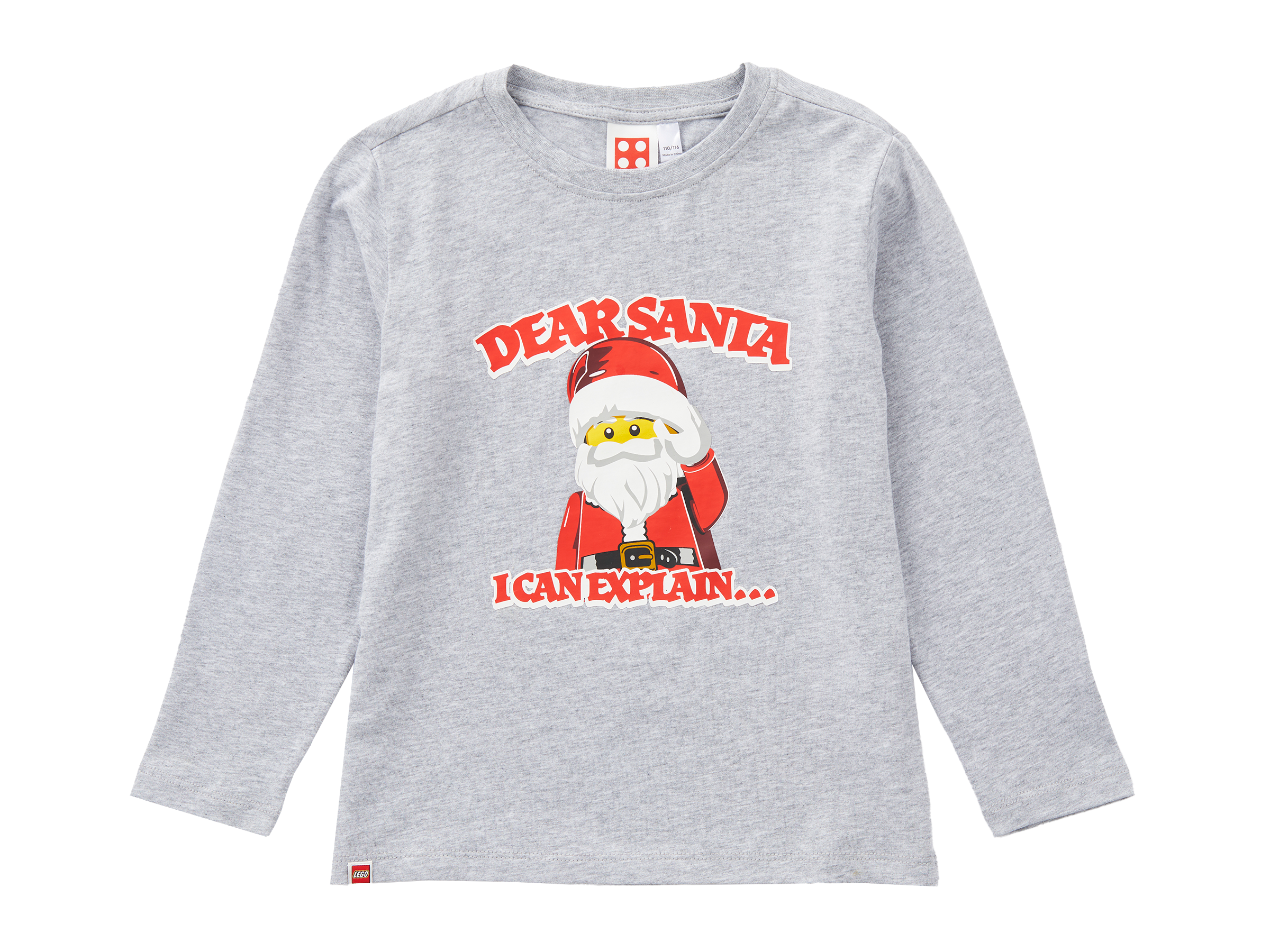 LEGO Gear Kids' Long Sleeve Dear Santa T-Shirt (5009133-1)