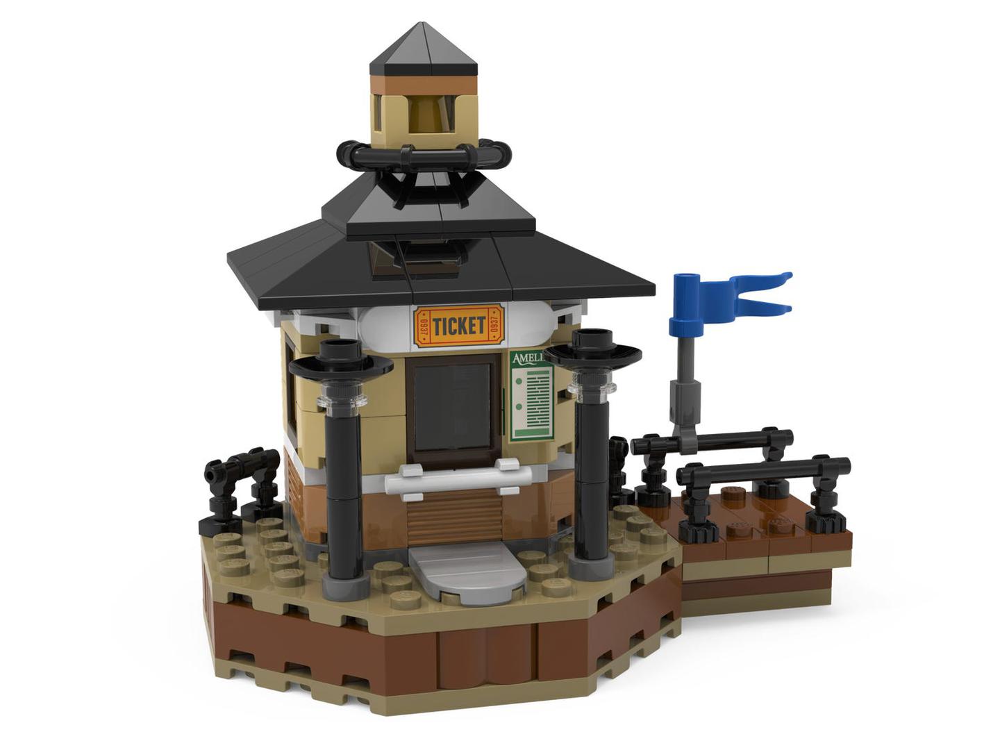 LEGO LEGO Ideas and CUUSOO Amelia Ticket Booth (5009157-1)