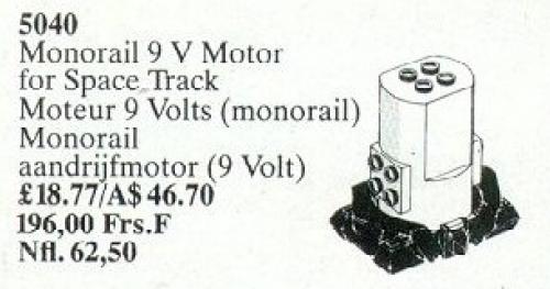 LEGO Service Packs Monorail 9V Motor (5040-1)