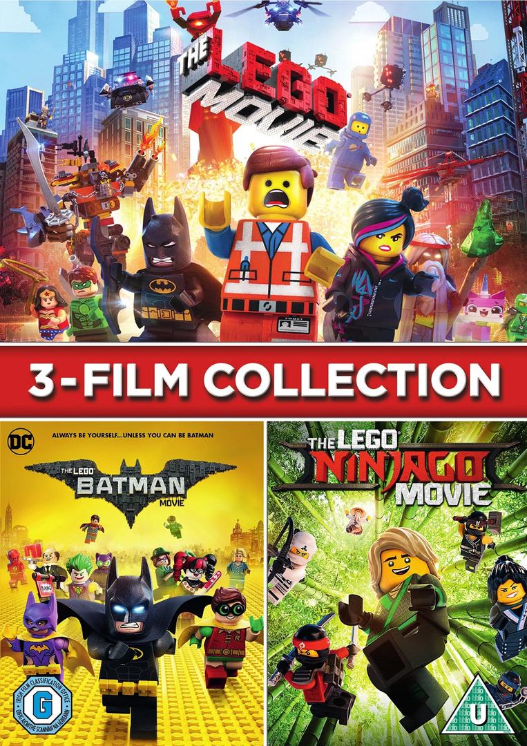 LEGO Audio and Visual Media 3-Film Collection (All Formats) (5051892217248-1)