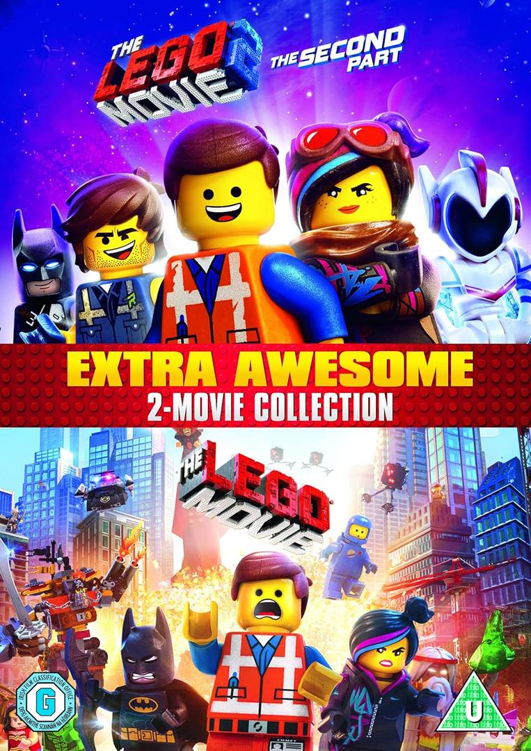 LEGO Audio and Visual Media The LEGO Movie Extra Awesome 2-Movie Collection (All Formats) (5051892222426-1)