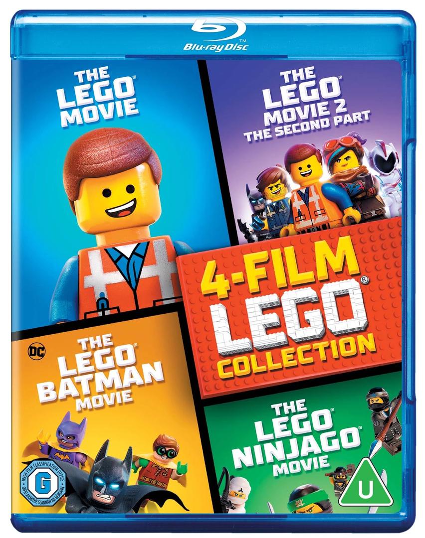 LEGO Audio and Visual Media 4-Film LEGO Collection (All Formats) (5051892243810-1)