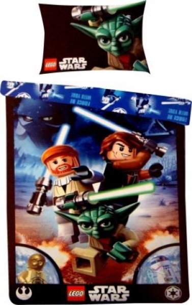 LEGO Houseware Star Wars Yoda Duvet Set (5055285331467-1)