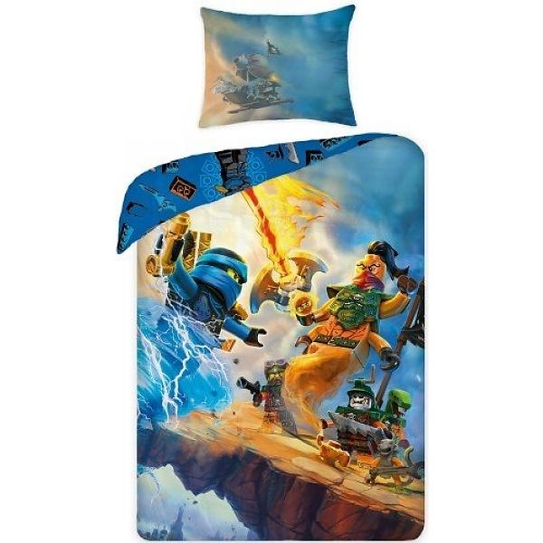 LEGO Houseware Ninjago Lightning Battle Duvet Set (5055285402549-1)