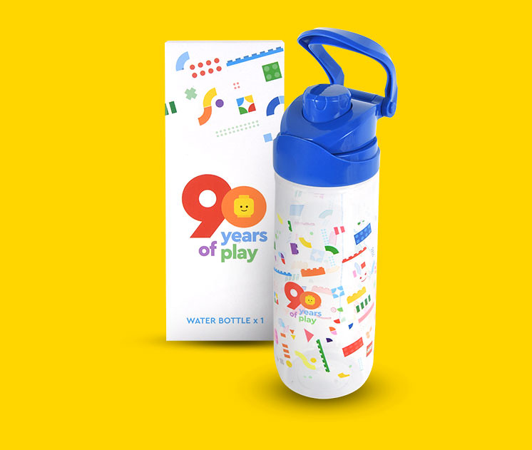 LEGO Houseware 90 Years of Water Drink (750ml) (5060373574329-1)