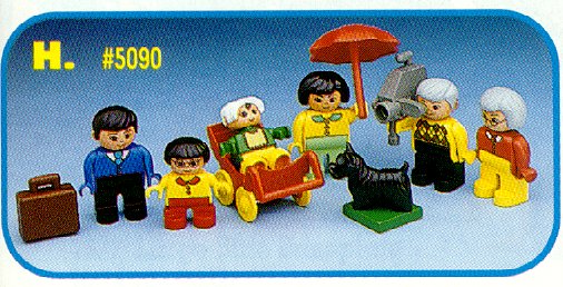 LEGO Duplo Asian Family (5090-1)