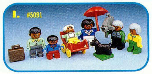 LEGO Duplo Hispanic Family (5091-1)