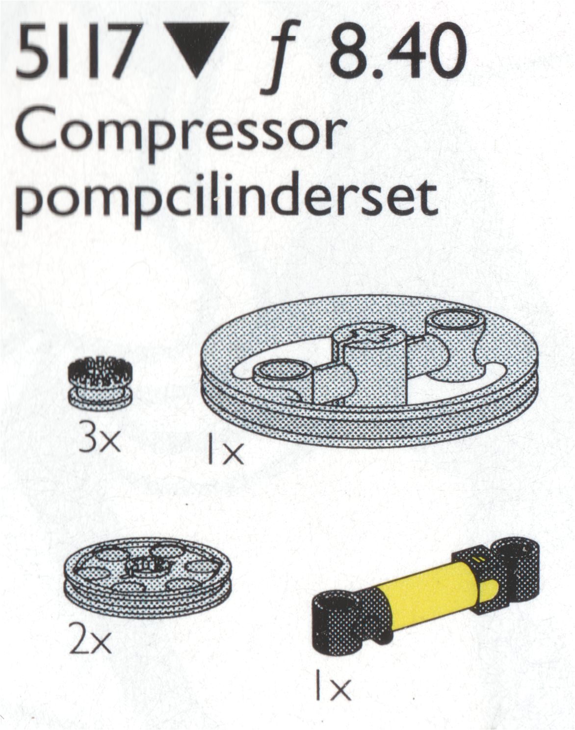 LEGO Technic Compressor Pump (5117-1)
