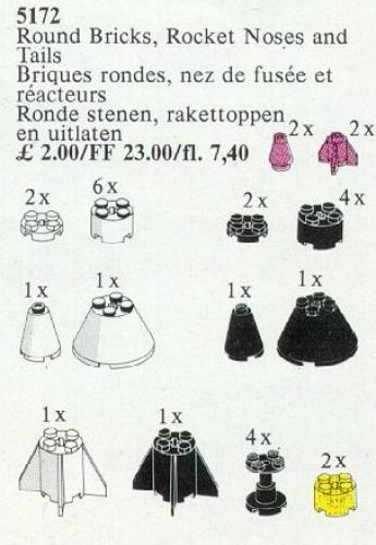 LEGO Service Packs Rocket Stages (5172-1)