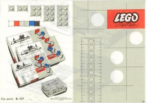 LEGO Supplemental 2 x 2 Plates (architectural hobby und modelbau version) (520-9)