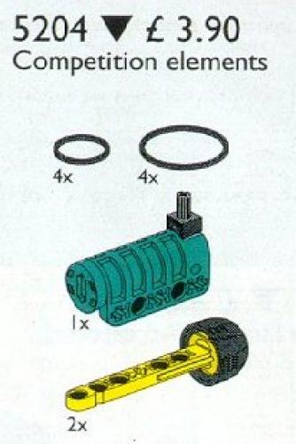 LEGO Technic Cyber Slam Accessories (5204-1)
