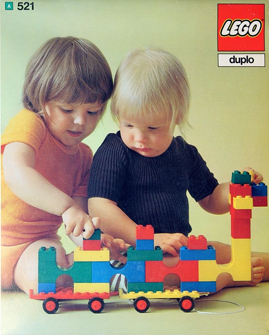 LEGO Basic Set All Bricks in All Colors (521-8)