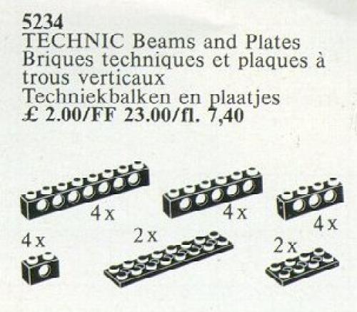 LEGO Technic TECHNIC Beams and Plates  (5234-1)