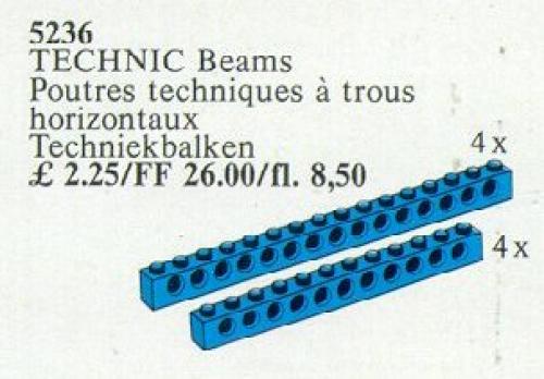LEGO Technic TECHNIC Beams [Blue] (5236-1)