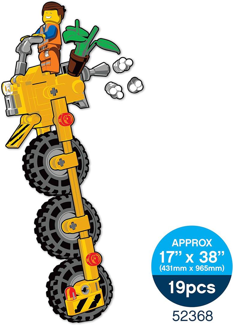 LEGO Gear Emmet and Emmet's Thricycle Staticker (52368-1)
