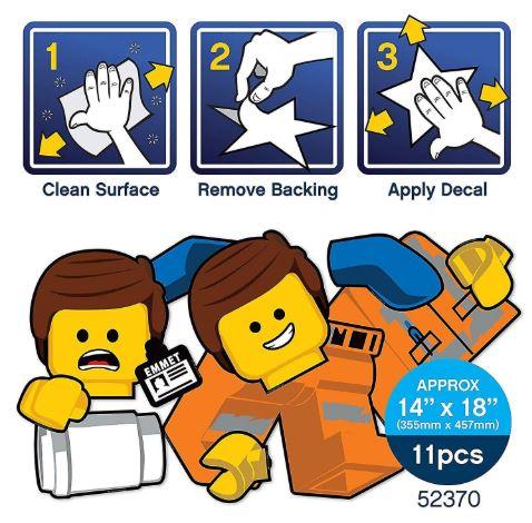 LEGO Gear Emmet Staticker (52370-1)
