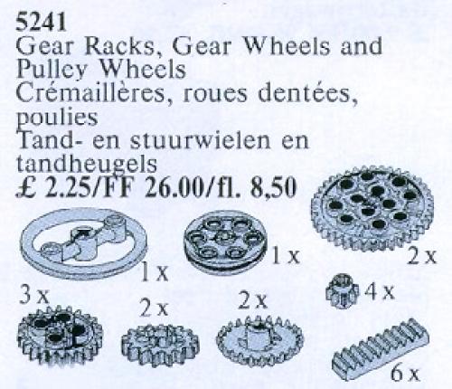 LEGO Technic Gear Wheel Assortment (5241-1)