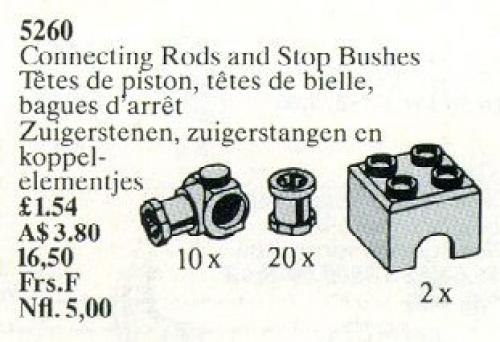 LEGO Technic Connecting Rods and Stop Bushes (5260-1)