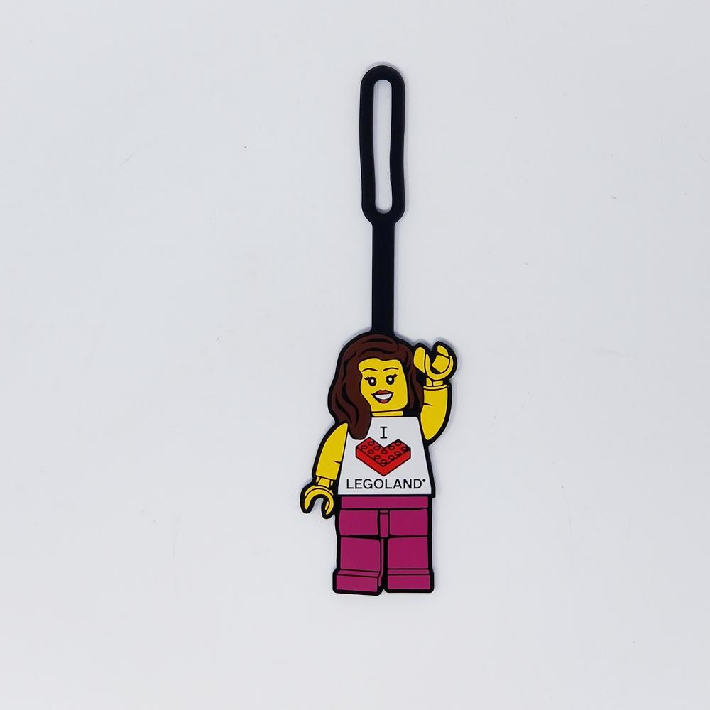 LEGO Bag and Luggage Tags I [Heart] LEGOLAND Bag Tag (Female) (52636-1)