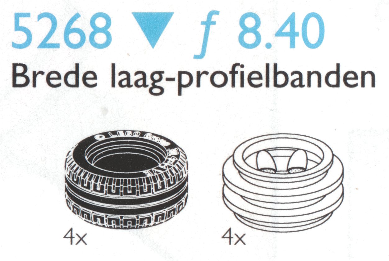 LEGO Technic Small Tires (5268-1)