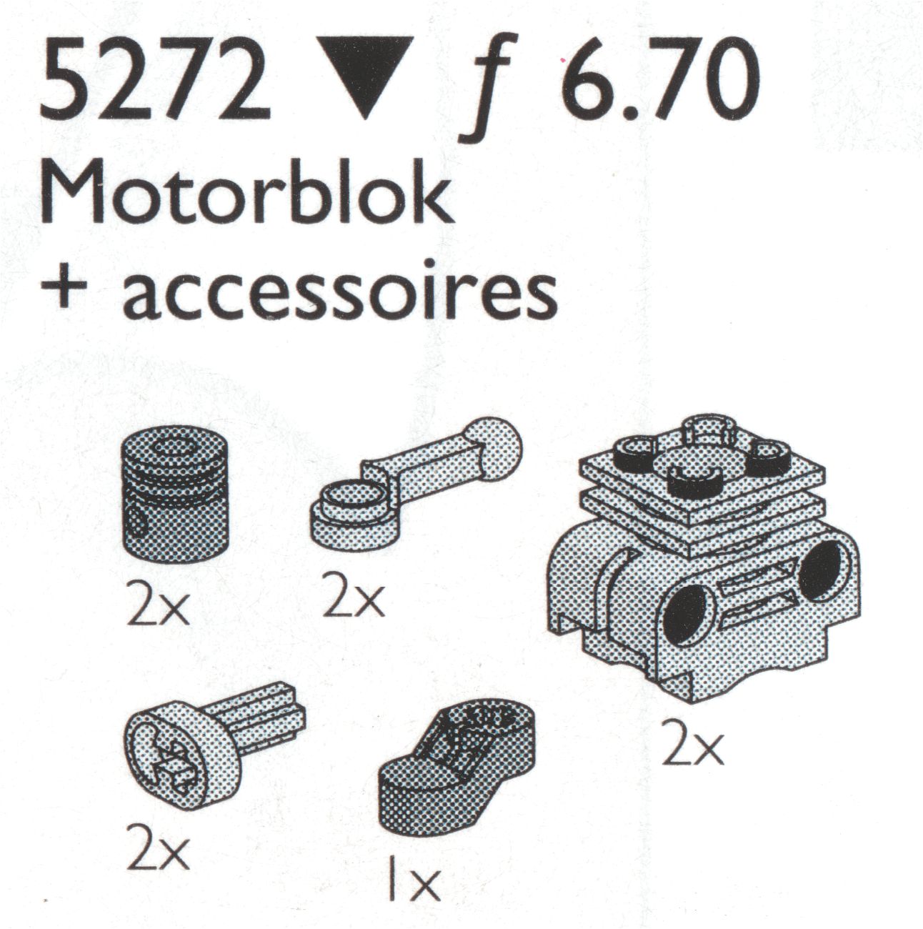LEGO Technic Cylinder Motor (5272-1)