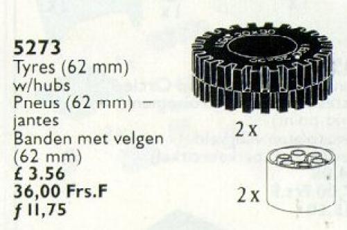 LEGO Technic Tires (5273-1)