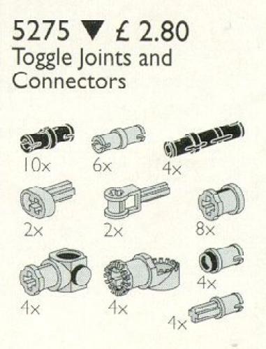 LEGO Technic Toggle Joints and Connectors (5275-1)