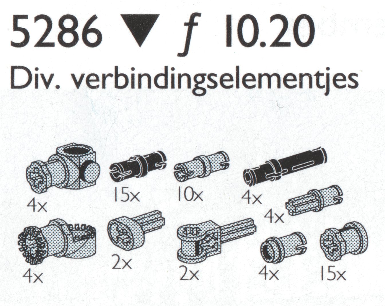 LEGO Technic Toggle Joints & Connectors (5286-1)