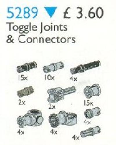 LEGO Technic Toggle Joints & Connectors (5289-1)
