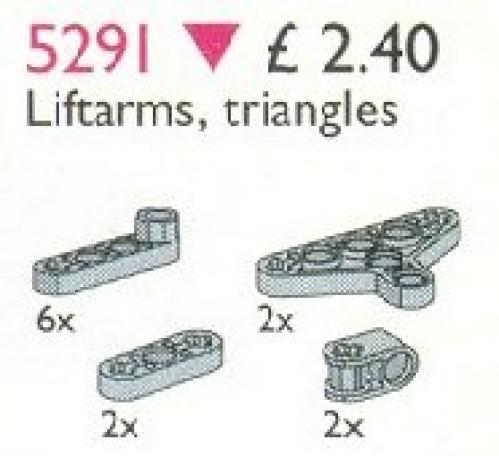 LEGO Technic Liftarms & Triangles (5291-1)