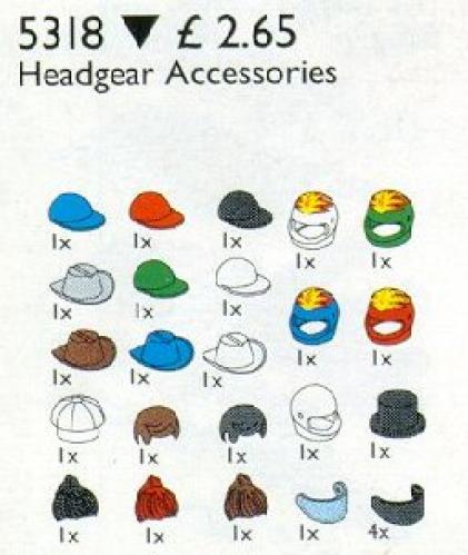 LEGO Service Packs Head Wear (5318-1)
