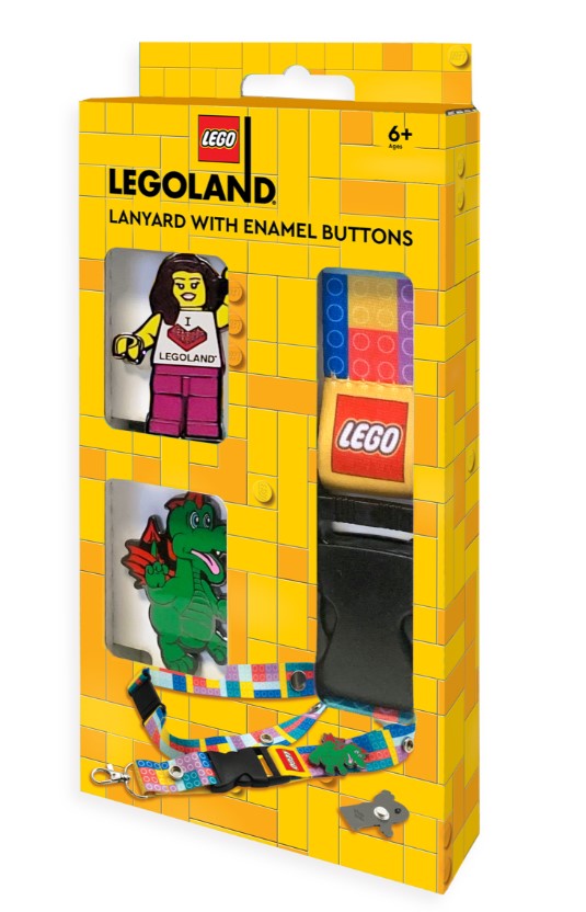 LEGO Gear Lanyard Set Multi-Color – Girl and Ollie (53296-1)