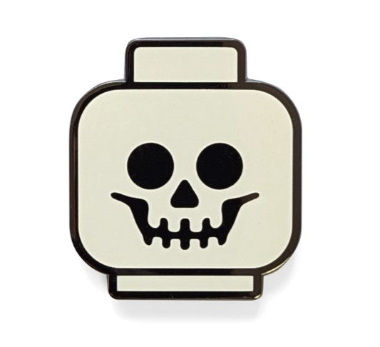 LEGO Gear Skeleton Head Snap Button (53318-1)