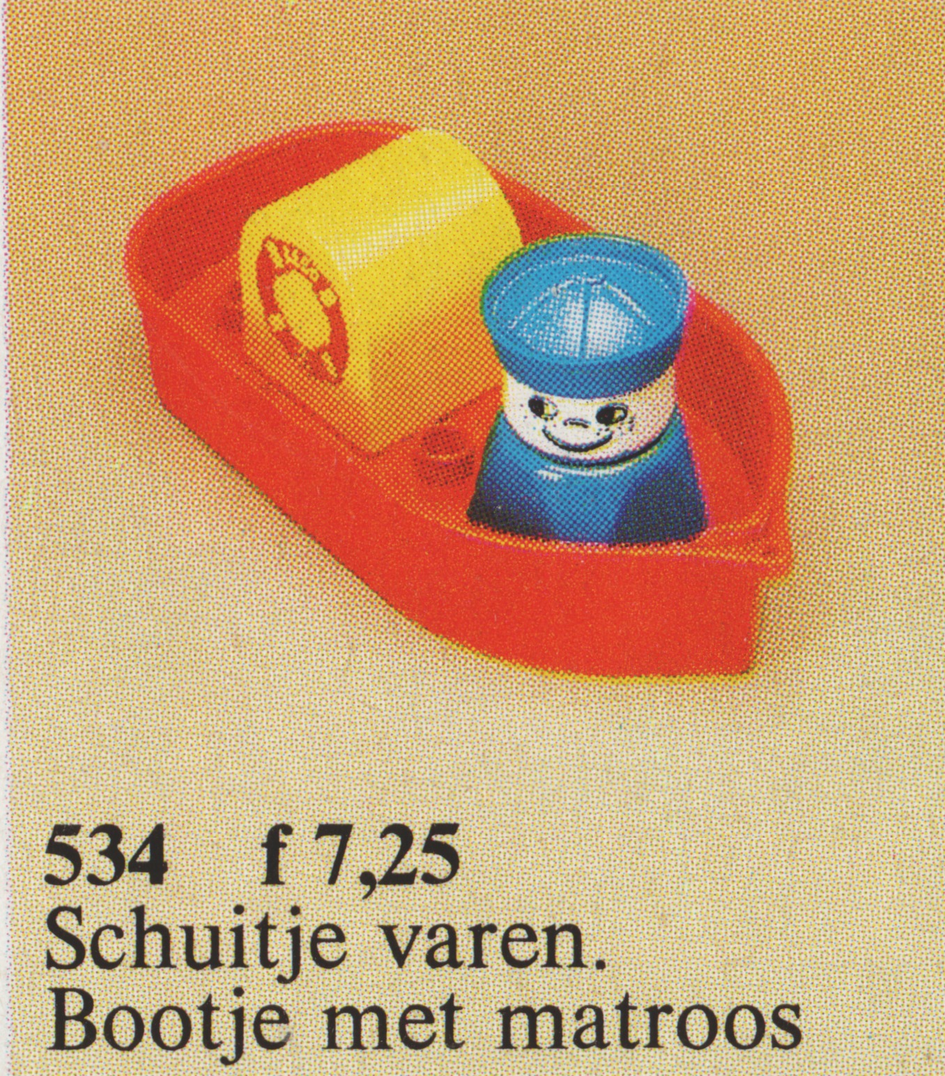 LEGO Town Bath-Toy Boat (534-1)