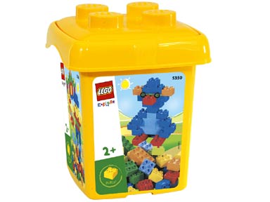 LEGO Basic Set Large Bucket (Explore) (5350-1)