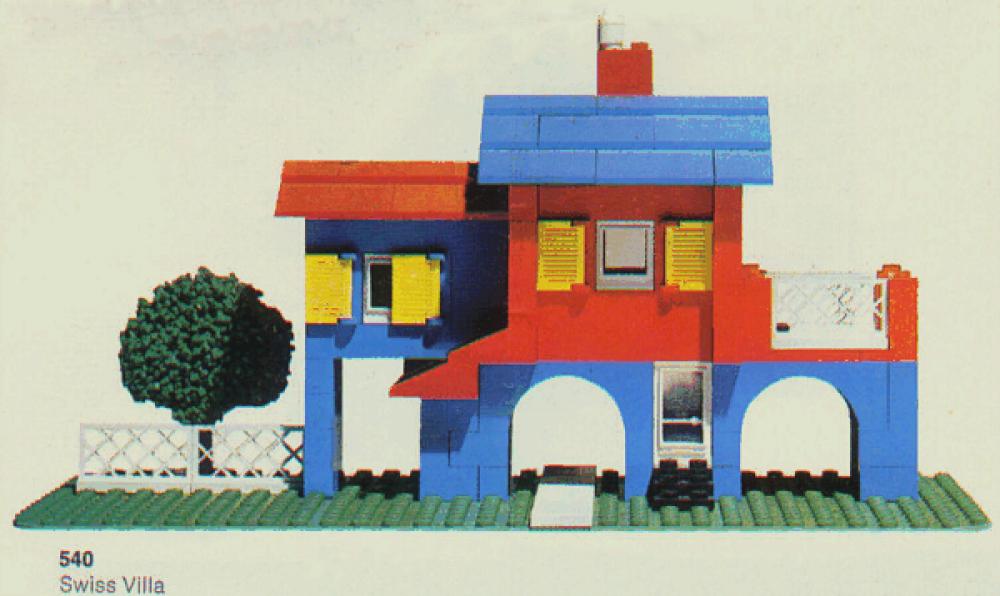 LEGO Building Swiss Villa (540-3)