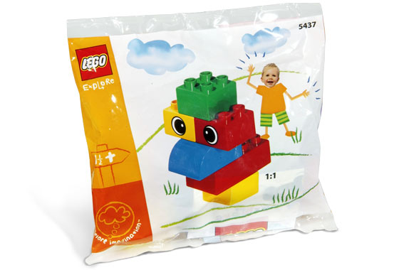 LEGO Basic Set Chicken / Parrot / Turkey (Explore) (5437-1)