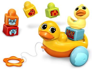 LEGO Primo Pull Along Duck and Duckling (5458-1)