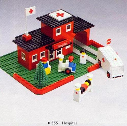 LEGO Hospital Hospital (555-1)