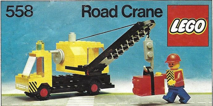 LEGO Classic Town Road Crane (558-1)