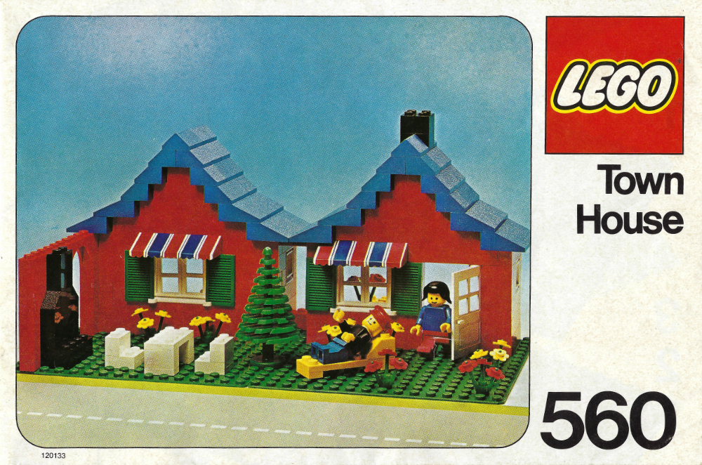 LEGO Classic Town Town House with Garden (560-1)