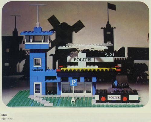 LEGO Police Heliport (560-2)