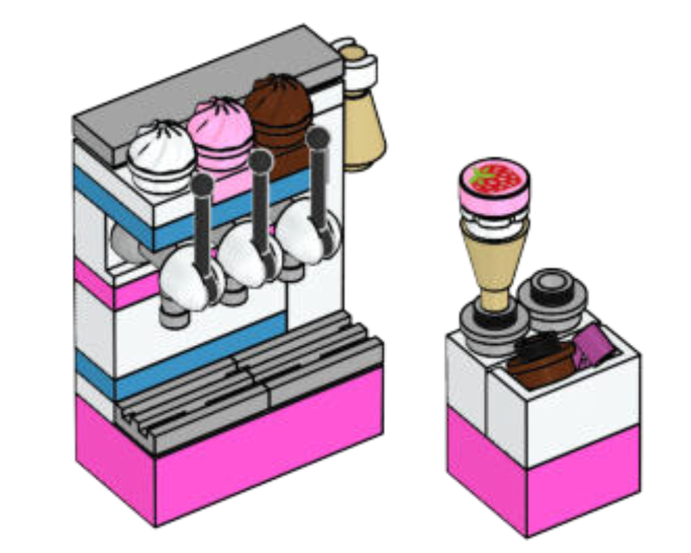 LEGO Friends Olivia's Ice Cream Machine (561907-1)