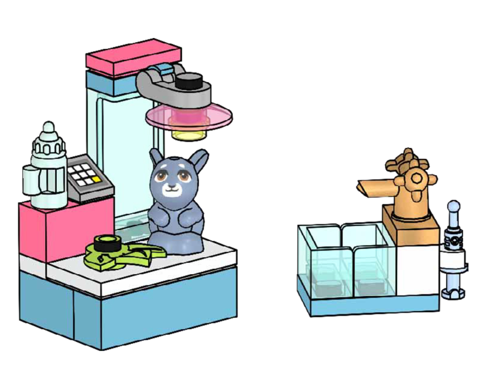 LEGO Friends Bunny at Veterinary Station (562302-1)