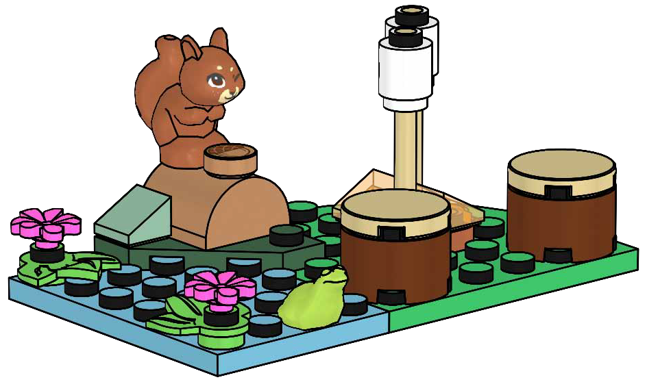 LEGO Friends Squirrel and the Campfire (562411-1)