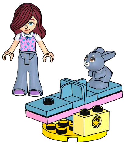 LEGO Friends Paisley and Seesaw with Bunny (562502-1)