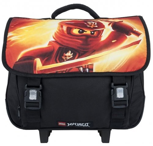 LEGO Bags, Totes, & Luggage Ninjago Kai School Bag Trolley (5711013047863-1)